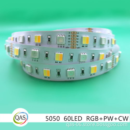 5050 rgb 3in1 pwcw 2in1 color mixed led strip dc12v color changing strip tape